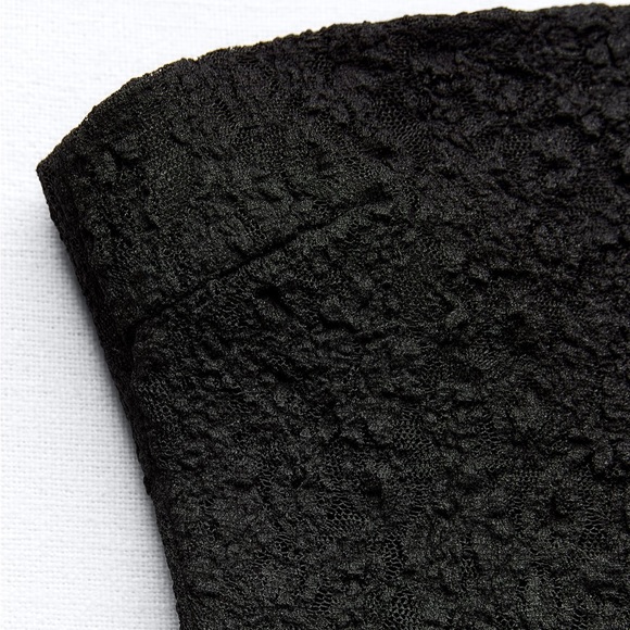 ZARA Special Edition Long Lace Strapless Dress - Picture 11 of 11